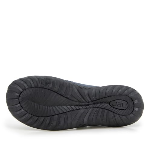 Image of JBU Women's Elodie Comfortable Casual Flexible Arch Support APMA Accepted Side-Zip Walking Flat