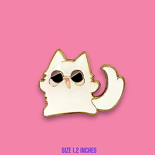 Image of GOJO Cat Backpack Pin - Gojo Sensei, Sukuna, Megumi Enamel Pins