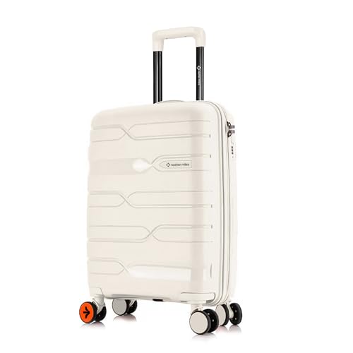 Nasher Miles Polypropylene 360 Degree Paris Hard-Sided Cabin Lugg...