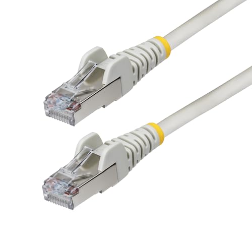 StarTech 100ft Cat6a Snagless Ethernet Cable, S/FTP, 100W PoE++, LSZH, Grey