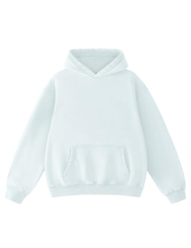 Image of Hatant Oversized Hoodie Sweatshirts for Men Couples Heavyweight Hoodies Pullover Vintage Mens Acid Wash Sweaters Clothes 2026
