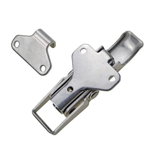 Boucle de sécurité inox pour stopper les vibrations de coffre et capot - 4