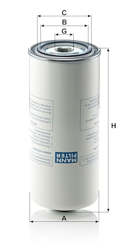 Déshuilage de l'air comprimé pour application non routière MANN-FILTER LB 962/2