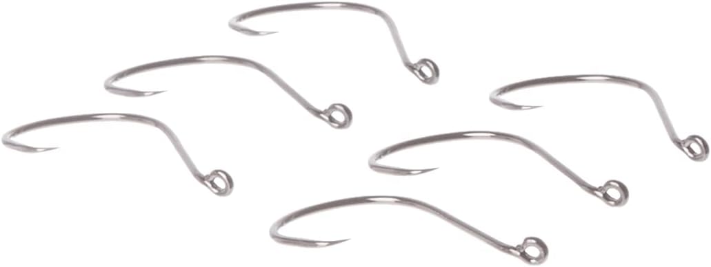 Octopus Circle Hook-6 Per Pack (Black, 1/0)