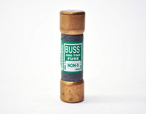 Bussmann Non-5-5 Amp One-Time Cartridge Fuse Non-Current Limiting Class K5 250V Ul Listed (Pack Of 1) #TOP11