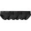 Black (B-slv Sprgs, Pal Pink, Blue Dpts Lg)