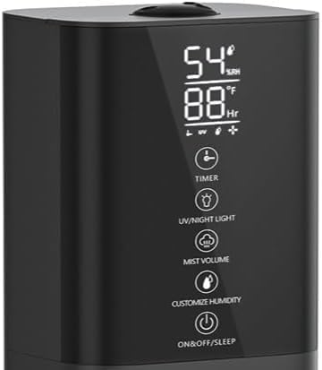 Replace the machine head only use for Honovos 8L 2.1Gal Quiet Black Humidifiers with 7 Colors Light