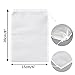 3 Pcs Nut Milk Bags, 150/75/48 Micron Reusable Nylon Food Strainers, Multi-use Food Grade Soy Milk Filter, Yogurt, Wine, Brew, Coffee Filters (6