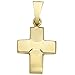 Produktbild Basic Gold K24 Damen Anhänger Kreuz 14 Karat (585) Gelbgold
