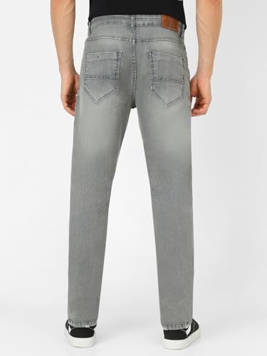 Image of Urbano Fashion Men's Regular Fit Washed Jeans Stretchable