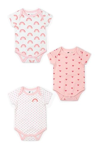 MONICA + ANDY Baby Organic Short Sleeve Jack and Jill Bodysuit