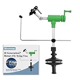 Riverruns N6201 II Generation Rotary Fly Tying Vise 360 Degree Rotation Ultra Light Rotary Fly Vise (Green Color)