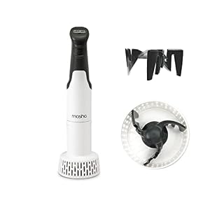 Masha Official Electric Potato Masher Hand Blender 3-in-1 Multi Tool Blends Purees Whisks – Immersion Mixer – Vegetables & Potatoes – Soup Maker