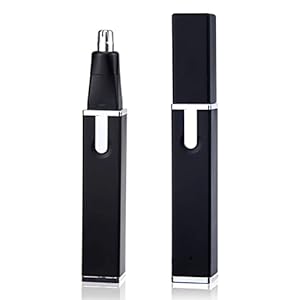 Nose Hair Trimmer and Ear Hair Trimmer, Nose Hair Shaver Trimmer for Men, Nose Hair Trimmer Razor Clipper Kit for Traval, Home and Office Razor