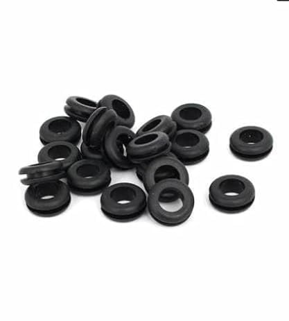 6x13mm 6mm Hole Grommet Plastic Gromet Rubber 6mm Hole outerdia =13mm (25 Piece)-picture-16