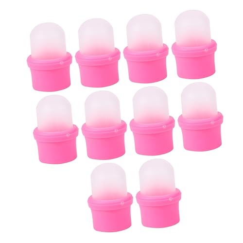 Beavorty Fundas Para De De Manicura 10 Piezas De Superior Para Quitar Esmaltes Uv Fáciles De Usar