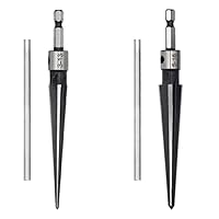 2 Stück Konische Reibahle, Handreibahle, Reibahlen, Kegelreibahle, für Fasen und Endstifte, Zum Bohren Loch 3-13mm und 5-16mm