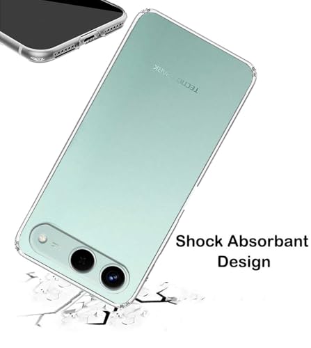 Image of Soft Silicone TPU Flexible Back Cover Compatible with Tecno Spark Go 5G