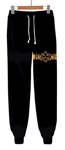 WANHONGYUE Anime One Piece Monkey D Luffy 3D Impreso Pantalones