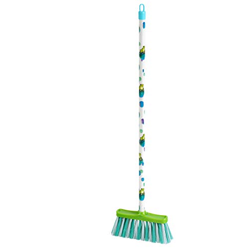Theo Klein 6323 Classic Besen für Kinder, Froschmotiv,18x 5.50 x 61.50cm