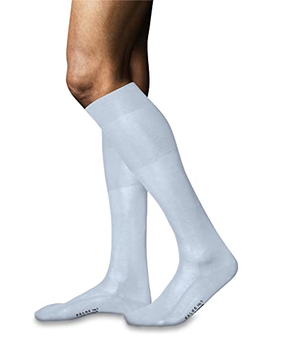 FALKE Herren Kniestrümpfe No. 9 M KH Baumwolle lang einfarbig 1 Paar, Blau (Light Blue 6594), 39-40 – Ansicht 2