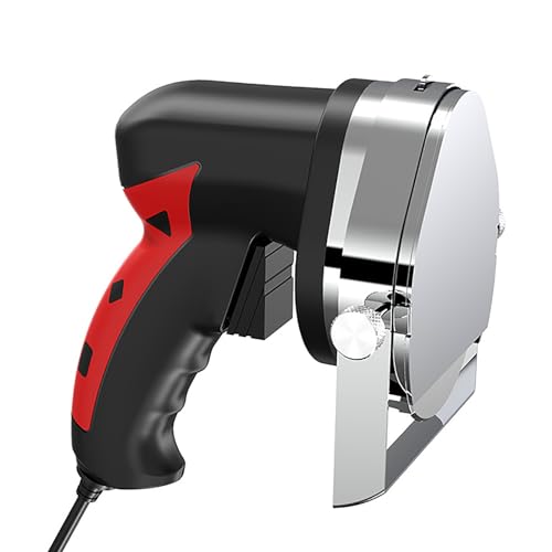 Cuchillo eléctrico para kebab con ajuste de grosor