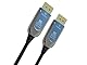 PremiumCord Optisches 8K DisplayPort 1.4 Kabel M/M 25m, Stecker auf Stecker, 32,4Gbps, Video 8K@60Hz, 5K@60Hz, 4K@60Hz 2160p, Vergoldete Anschlüsse, Blau/Schwarz