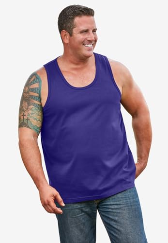 KingSize Men's Big & Tall Heavyweight Cotton Tank3