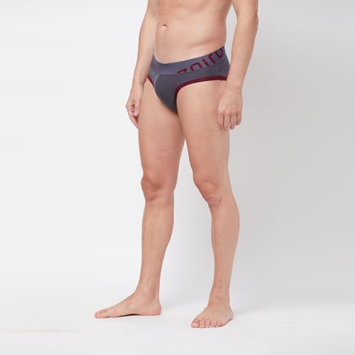Image of Zoiro Men's Brief | Soft Band | Soft No-Marks Elastic | Breathable Innerwear | Pack of 1 | Color May Vary