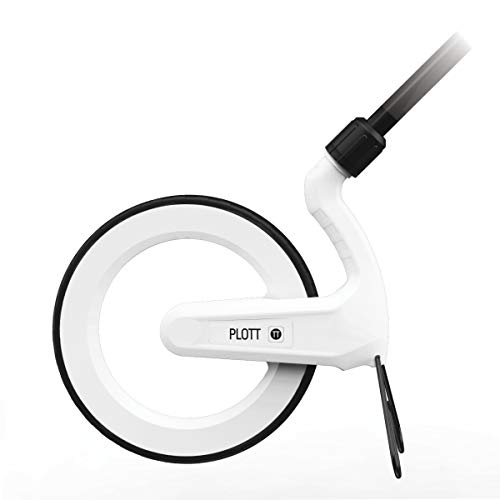 CARTA: Digital Mapping Wheel; Electronic Distance Measuring and Estimating; Feet, Inches, Yards, Meters