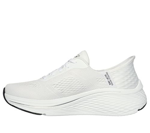 Image of Skechers Women's Max Cushioning Elite 2.0 Vanish Hands Free Slip-ins, White /Black, 8