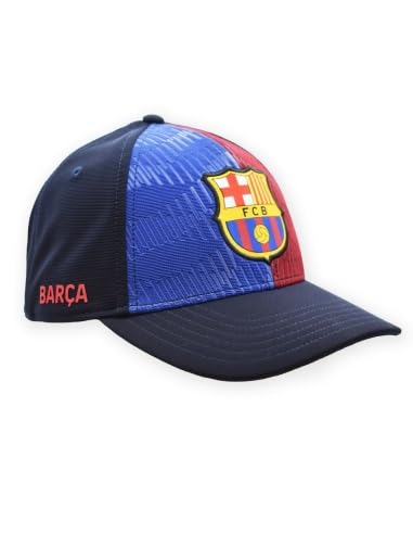 FC Barcelona Gorra BARÇA Match BLAUGRANA con Licencia Talla Adulto Ajustable