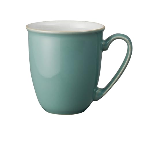 Denby Stoneware Elements Fern Green Coffee Beaker Mug