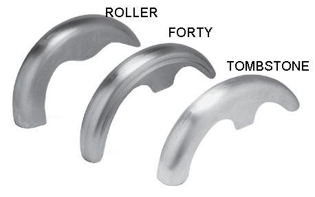 Parafango anteriore 19 Tombstone Universale in