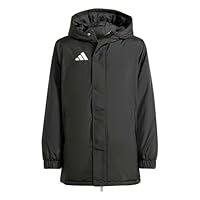 adidas Unisex Kids Entrada26 Stadium Jacket Kids, black/white, 3-4 Years