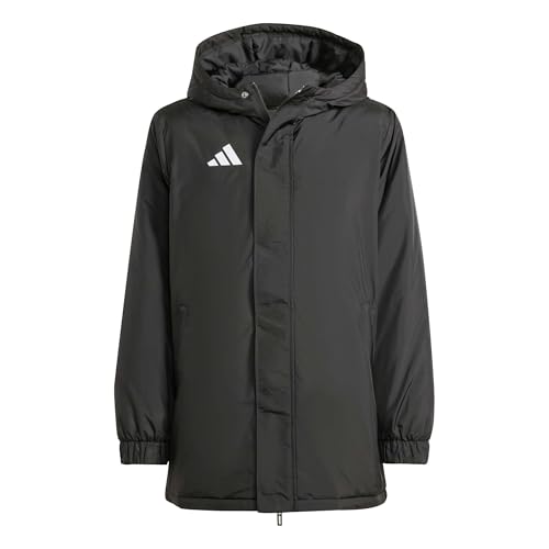 Veste Entrada22 Stadium adidas Kids pour enfant veste longue de sport noire