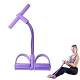 Abdominal Trainer, 6 Tubes Multifunction Tension Rope, Sit-Up Training...