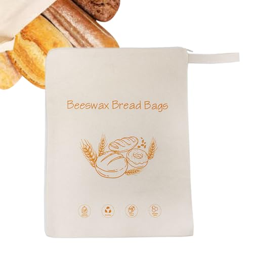 Bolsas de pan reutilizables - Almacenamiento de alimentos naturales de de abejas de algodón | para congelador con forro de de abejas, para sándwich ecológica para organización, P