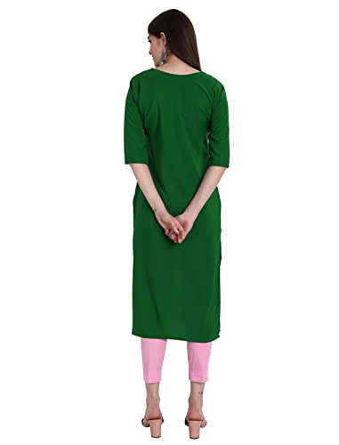 Image of Women's Crepe Straight Kurta