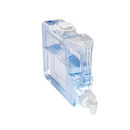 Zeroupshop Dispensador de tanque de agua para refrigerador de 3 L-7,5 L con grifo, contenedor de almacenamiento de bebidas de gran capacidad para cocina, hogar, bebidas frías, transparente (3 L) Zeroupshop Dispensador de tanque de agua para refrigerador de 3 L-7,5 L con grifo, contenedor de almacenamiento de bebidas de gran capacidad para cocina, hogar, bebidas frías, transparente (3 L)