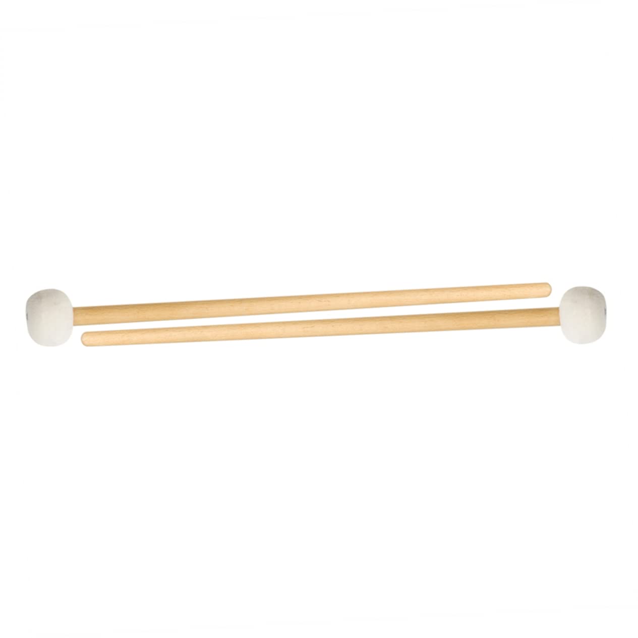 TOYANDONA 2pares Mallets De Timpani De Fieltro Mango De Madera Baquetas De Percusión Para Estudiantes y Profesionales Accesorios Musicales De Percusión