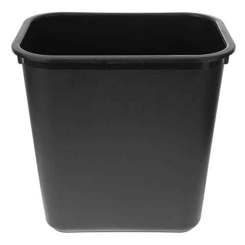 Caneca de basura rectangular compacta Homoyoyo negra