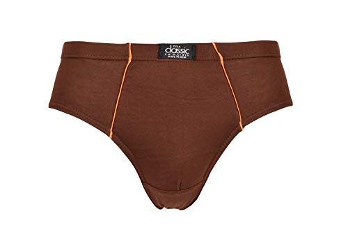 Image of ESSA Men's Cotton Briefs Pack of 6 - Breathable and Comfortable | Fun Colors & Budget-Friendly | Classic & Cool Style | Value Pack | 10x The Comfort, 10x The Style