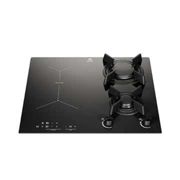 Cooktop Electrolux Híbrido 4 Queimadores 2 de Indução e 2 a Gás (IE62H) 220V