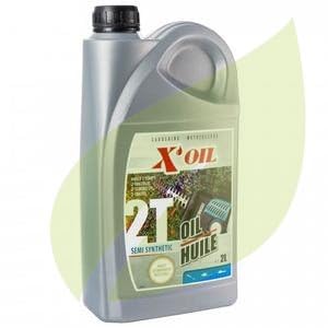 Huile moteur 2 temps Semi Synthèse 2 Litres X'Oil