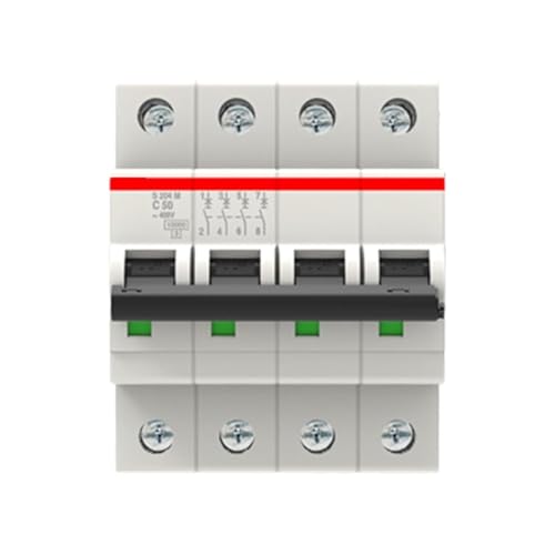 Disjoncteur miniature 50 A courbe C protège efficacement vos lignes triphasées
