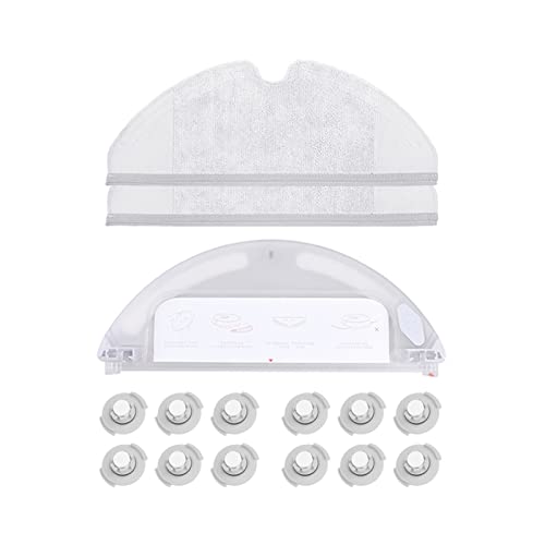 1PC Water Tank + 2PCS Mop Cloths + 12PCS Water Tank Filter Fit for Xiaomi Fit for Roborock S50 S55 T60 Vacuum Cleaner Parts