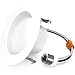 Sunco Lighting 4 Inch LED Recessed Downlight, Baffle Trim, Dimmable, 11W=40W, 3000K Warm White, 660 LM, Damp Rated, Simple Retrofit Installation - UL + Energy Star