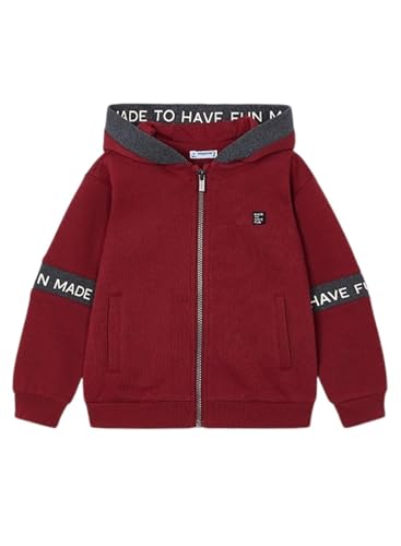 Mayoral Patterned Pullover for Boys Wine