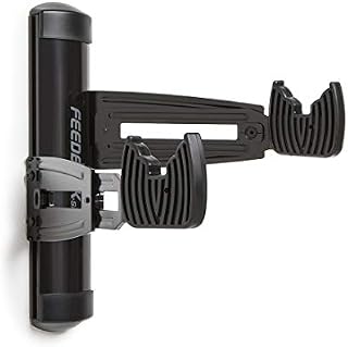 Feedback Sports Unisex's Velo Wall 2D Bicycle Storage Rack, Black, One Size